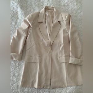 Beige Business Jacket